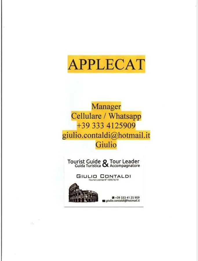 Guest house Applecat Hotel Rome